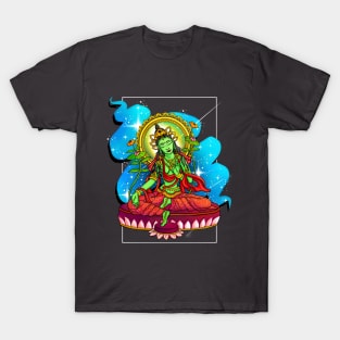 Om Tare - The Divine Feminine - Maa Tara T-Shirt